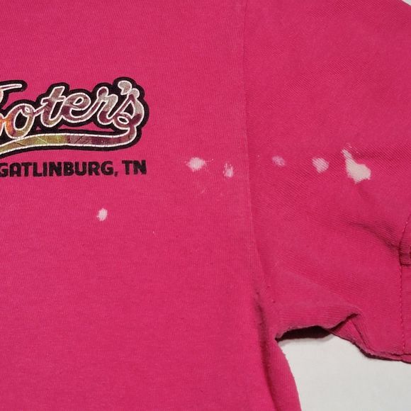 Cooter's Gatlinburg, TN General Lee Graphic SS Tee Hot Pink - Size Small - Picture 5 of 5